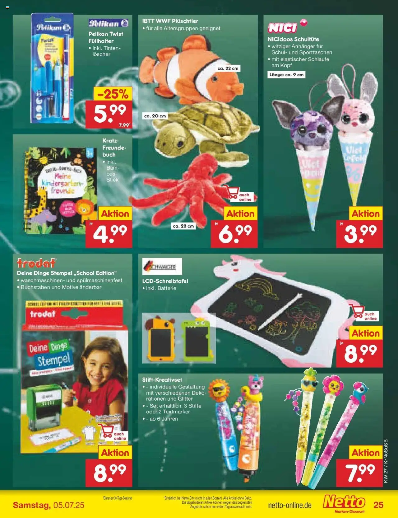 Netto Marken-Discount prospekt Duisburg	 - gültig ab dem 29.06.2025 | Seite: 37 | Produkte: Batterie, Tablet
