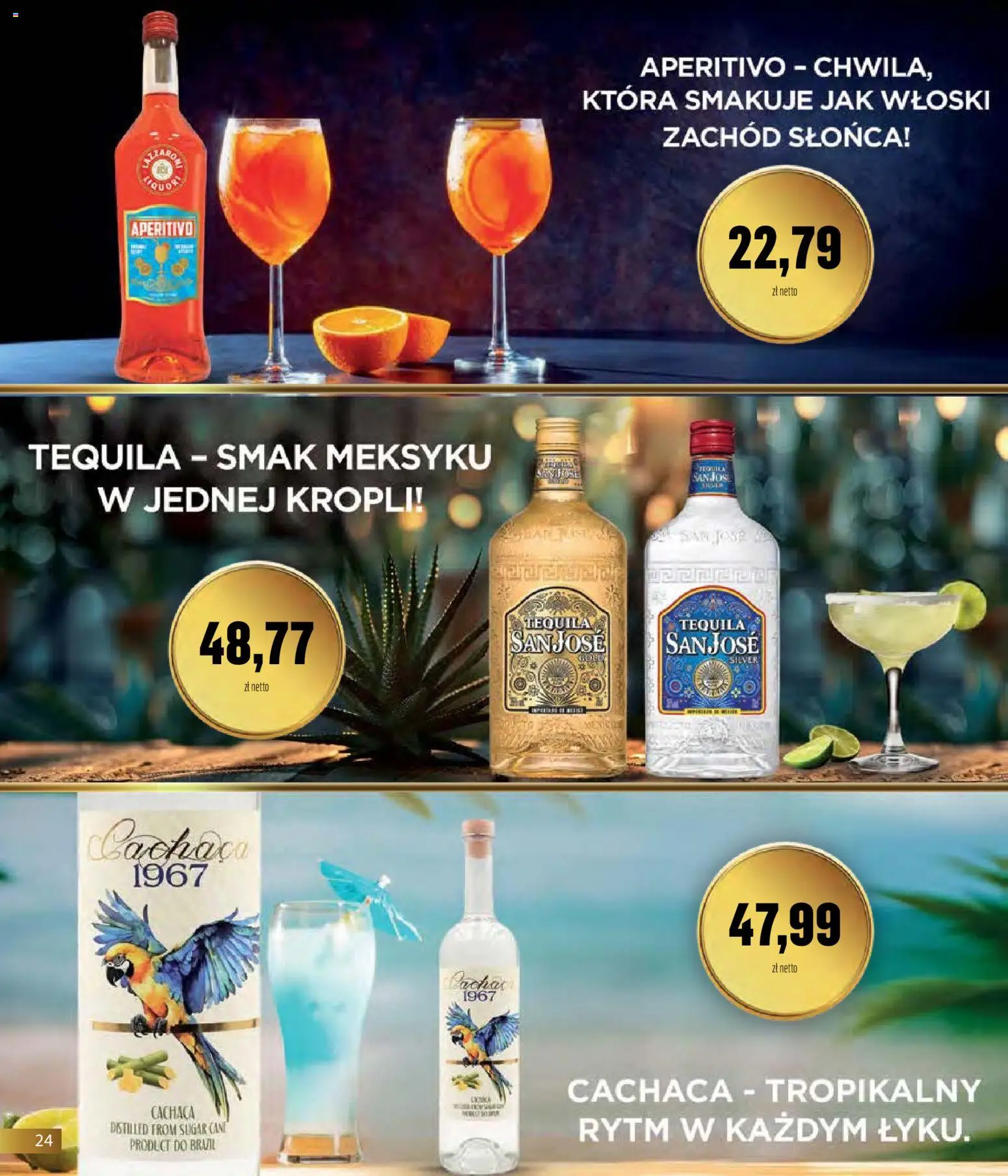 Eurocash gazetka - Horeca od 01.03.2026 | Strona: 24 | Produkty: Tequila