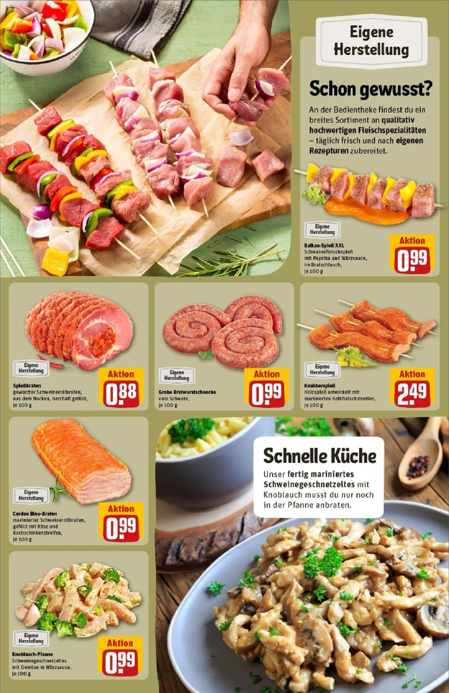 Rewe prospekt Michelstadt	 – gültig ab 26.10.2025 | Seite: 15 | Produkte: Käse, Küche, Gemüse, Knoblauch
