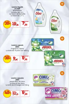 Coccinelle - Prévisualisation de Coccinelle catalogue valide à partir de 02.01.2026 | Page: 8 | Produits: Ariel, Coton, Lessive Liquide, Lessive