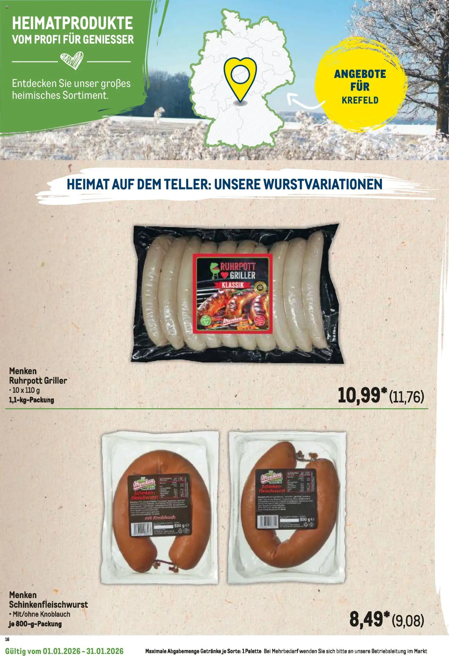Metro  Regionaler Flyer – gültig ab 01.01.2026 | Seite: 50 | Produkte: Knoblauch, Griller