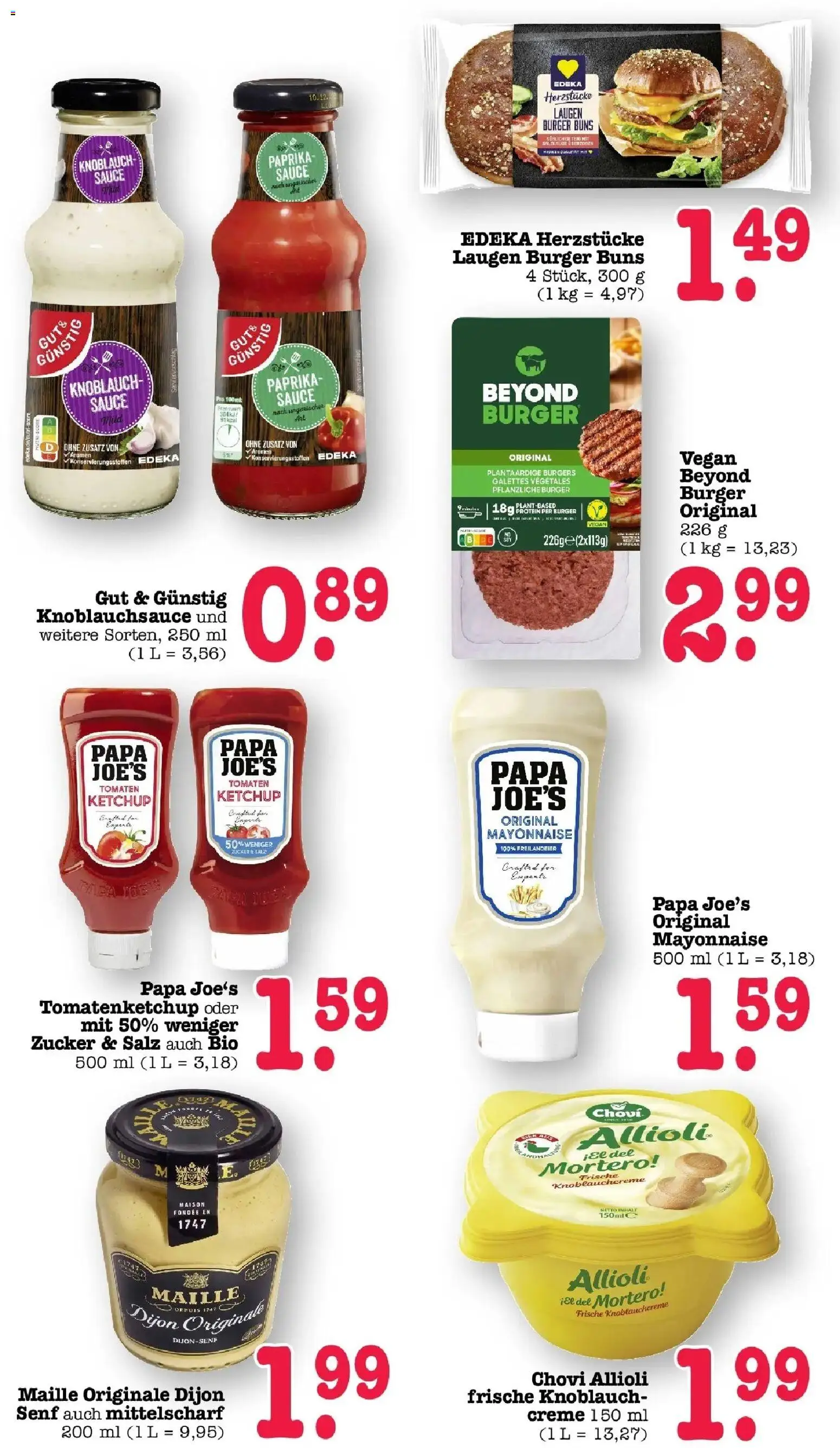 E center Prospekt Mainz-Weisenau	 – gültig ab 12.04.2026 | Seite: 23 | Produkte: Burger, Creme, Paprika, Zucker