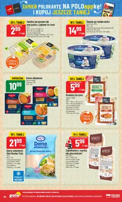 POLOmarket Gazetka od 09.07.2025 | Strona: 38 | Produkty: Dorsz atlantycki, Zapiekanka, Krokiety, Sałatka