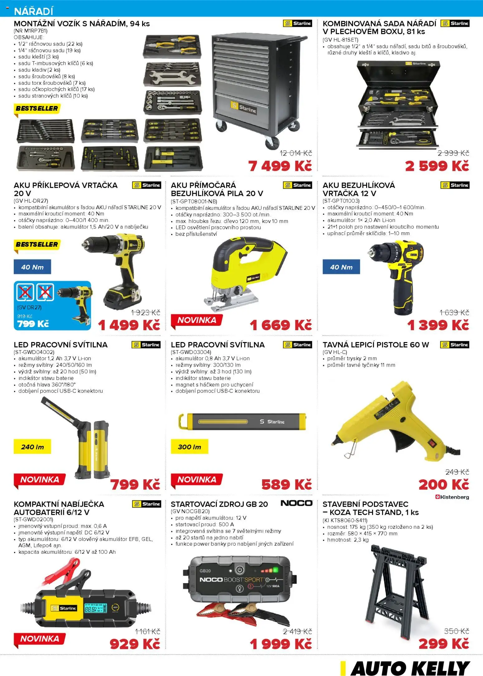 Auto Kelly leták od 02.12.2025 | Strana: 7 | Produkty: Tyčinky, Baterie, Vrtačka, Svítilna