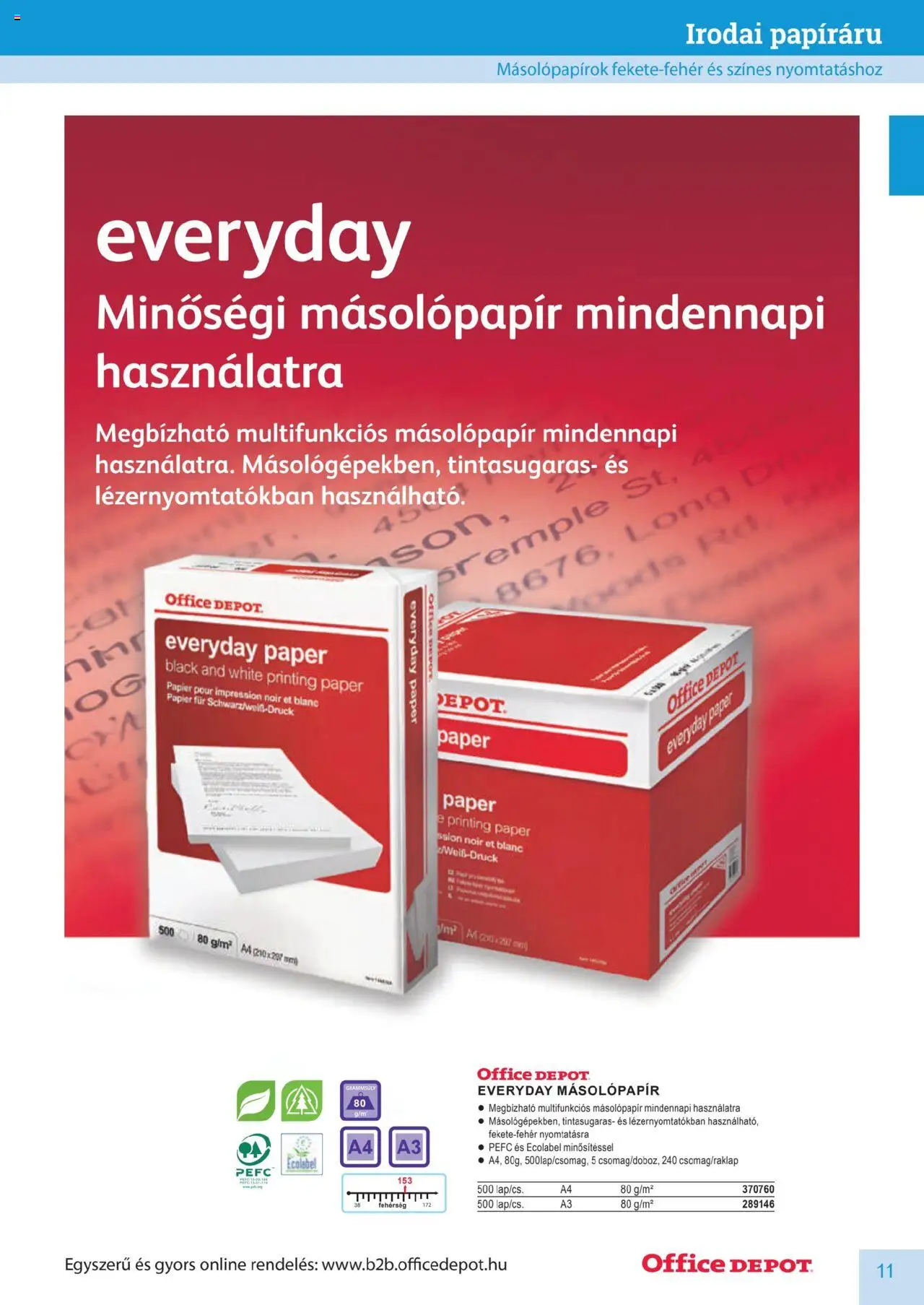 Office Depot akciós ujság - amely érvényes a következő dátumtól: 10.04.2025 | Oldal: 11