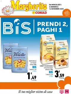 Anteprima del volantino Conad Margherita Sicilia catalogo valido a partire dal 05.11.2025