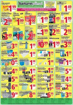 Saiturinpörssi-mainoslehti voimassa 30.10.2025 alkaen | Sivu: 1