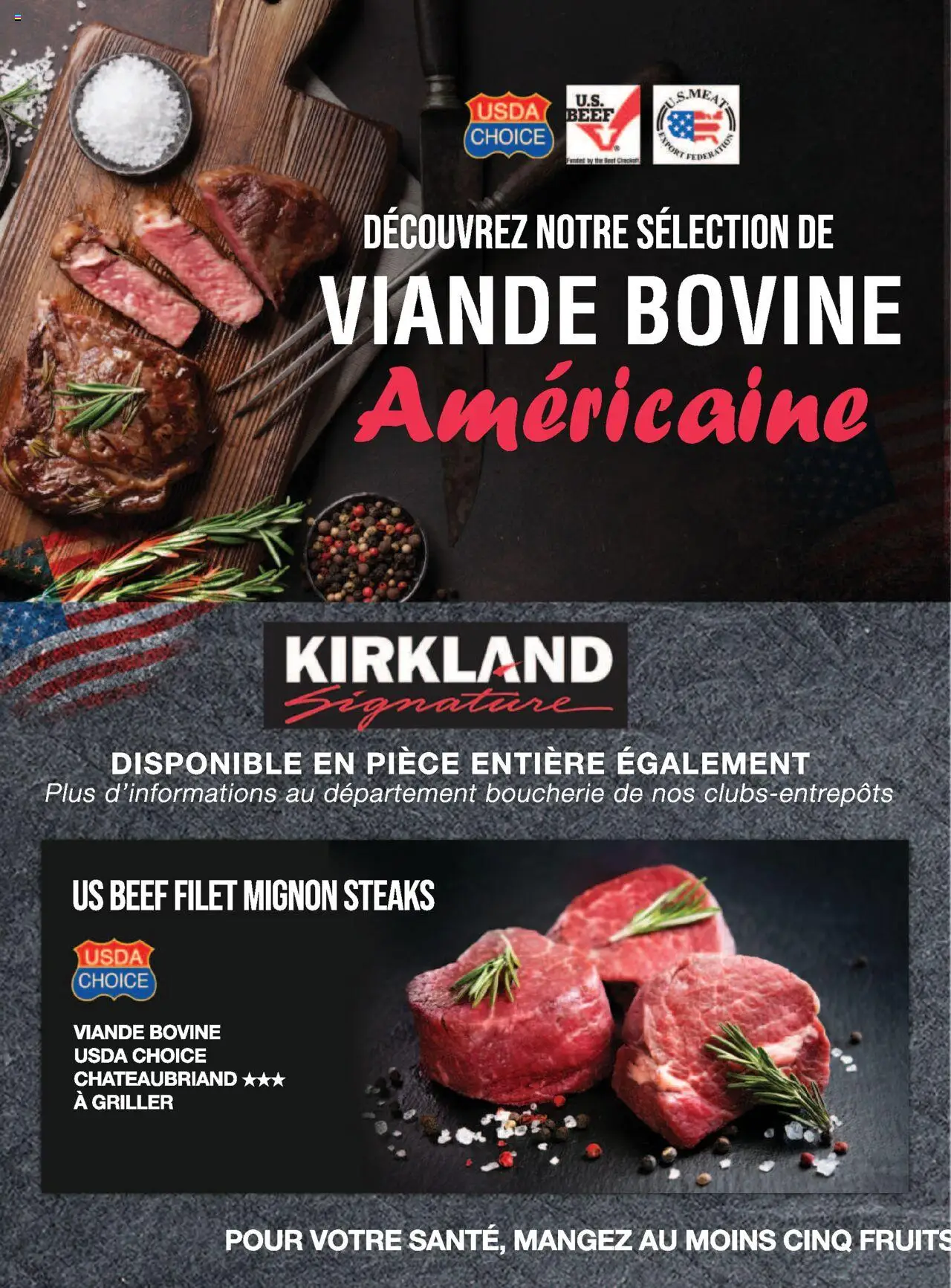  | Page: 18 | Produits: Viande, Filet mignon, Thé, Viande bovine