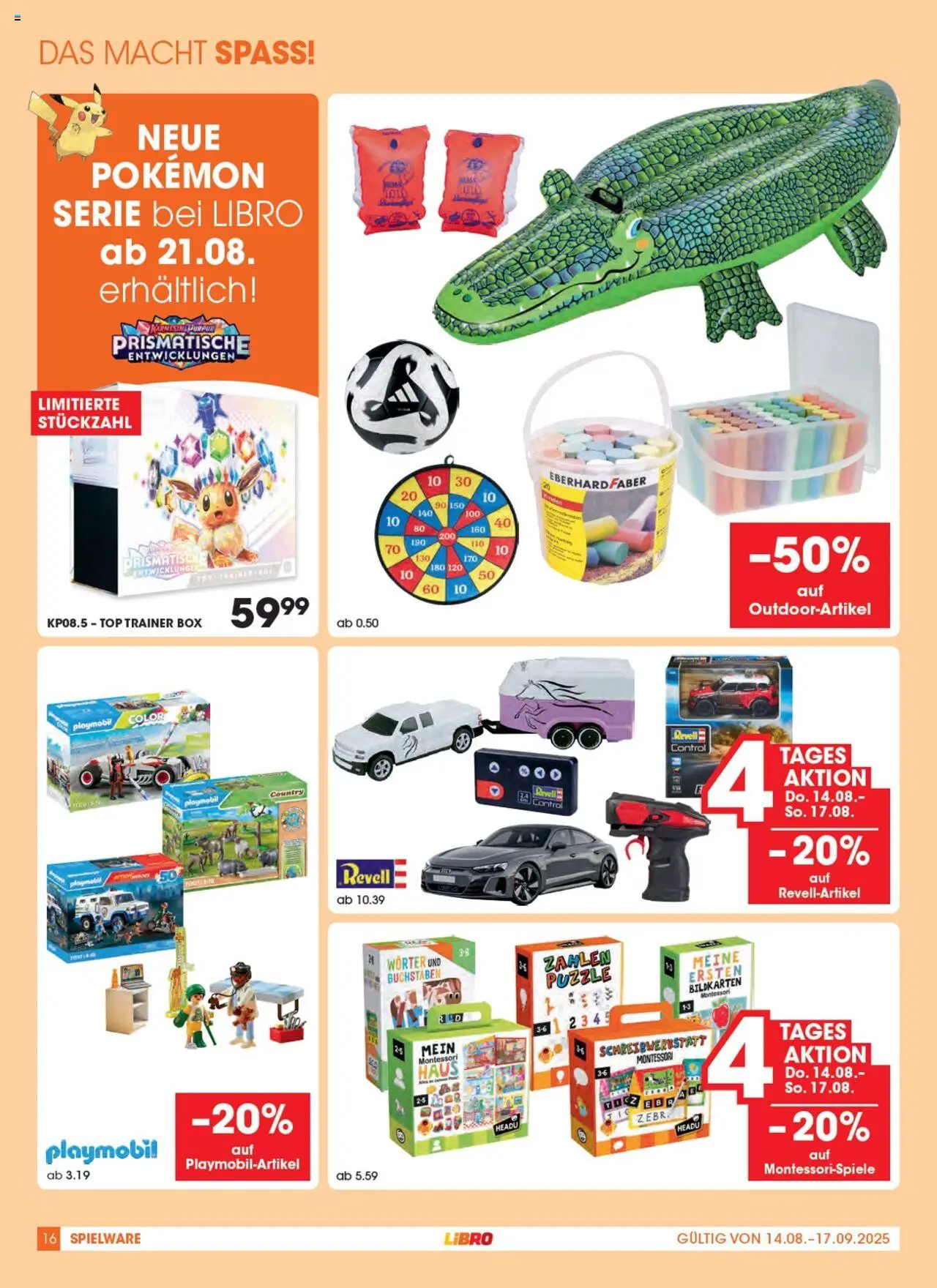 Libro Flugblatt gültig ab 14.08.2025 | Seite: 16 | Produkte: Box
