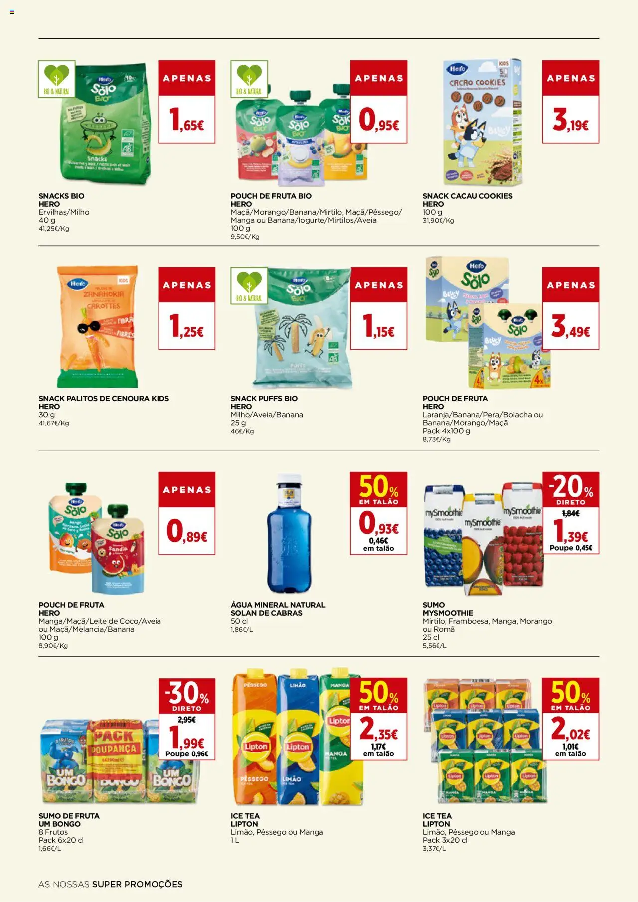 El Corte Ingles folheto │ válido de 05.09.2025 | Página: 16 | Produtos: Agua, Sumo, Cenoura, Água mineral