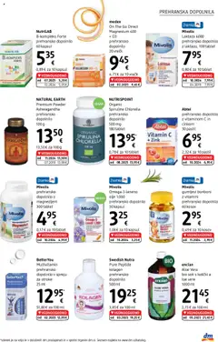 DM Drogerie Markt katalog │ velja od 01.08.2025 | Stran: 21 | Izdelki: Prehranska dopolnila, Bonboni, Olje, Sok