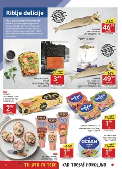 OCEAN TUNA SALATA, odabrane vrste, 210/160g, 1kg=11,19EUR - Pregled kataloga iz trgovine Konzum, vrijedi od 18.02.2026 | Stranica: 8