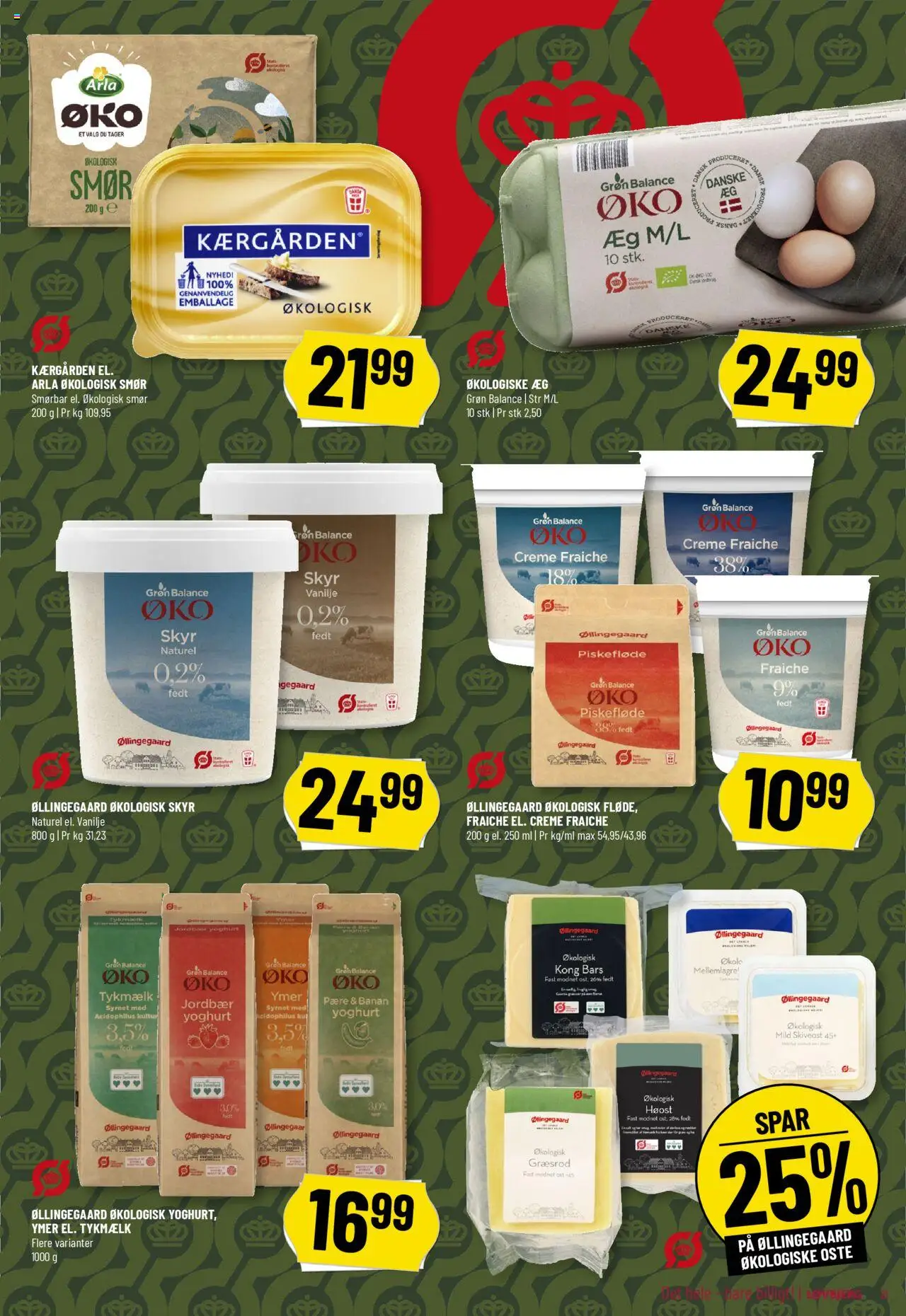 Løvbjerg tilbudsavis – gyldig fra 03.10.2025 | Side: 23 | Produkter: Smør, Creme fraiche, Jordbær, Skiveost