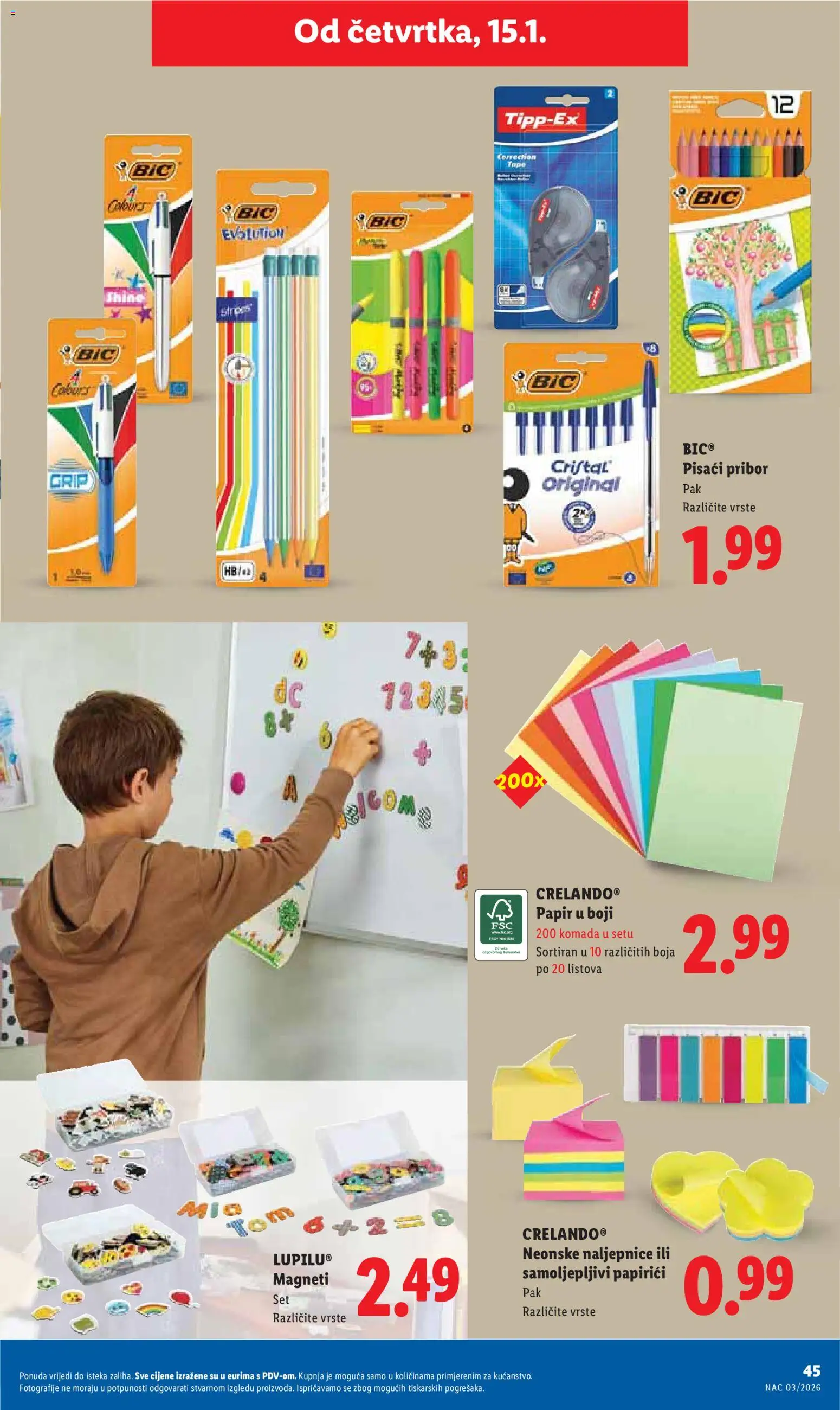 Lidl katalog | vrijedi od 12.01.2026 | Stranica: 45