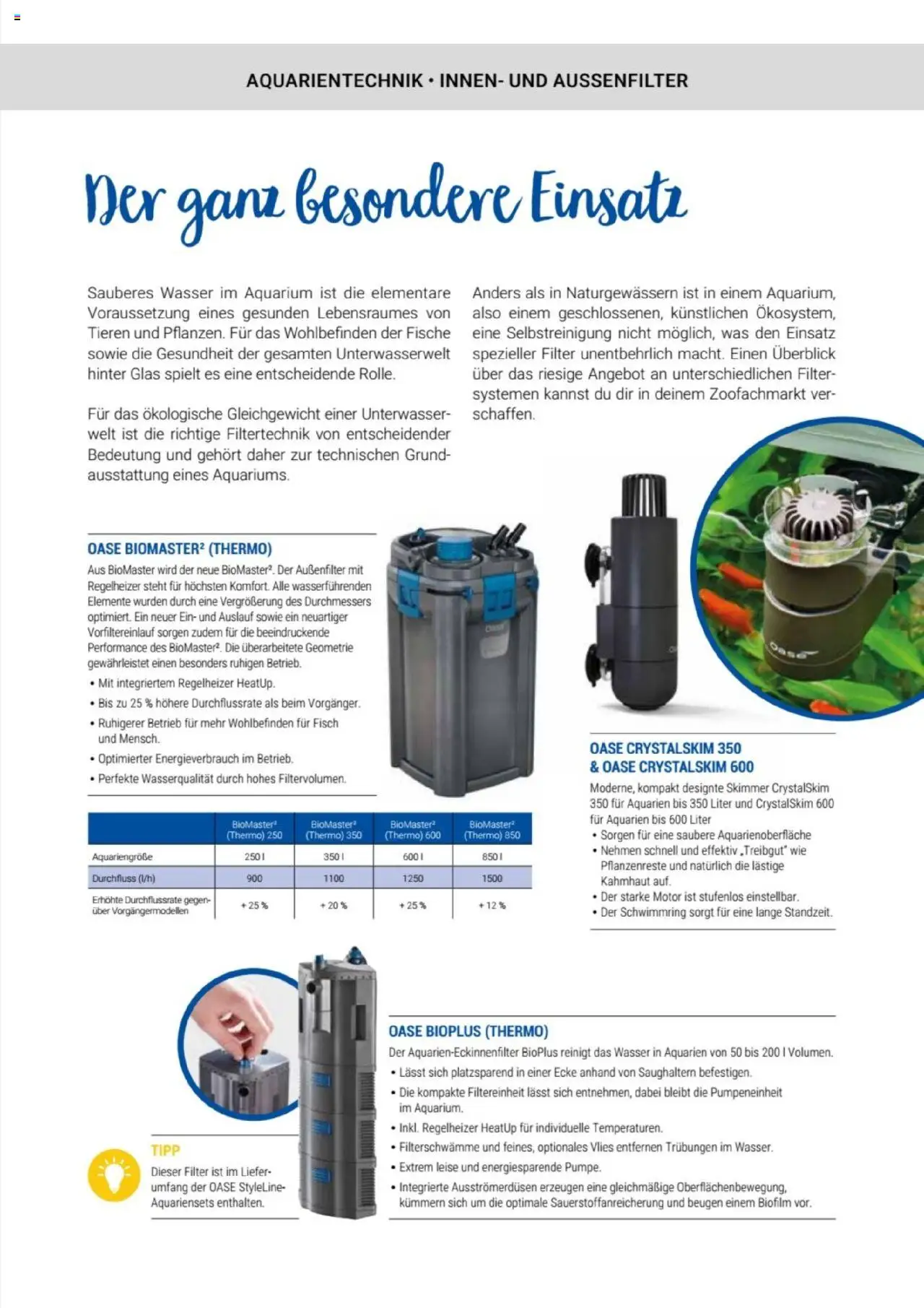 zookauf Themenkatalog Aquaristik – gültig ab 01.10.2025 | Seite: 13 | Produkte: Fisch, Wasser