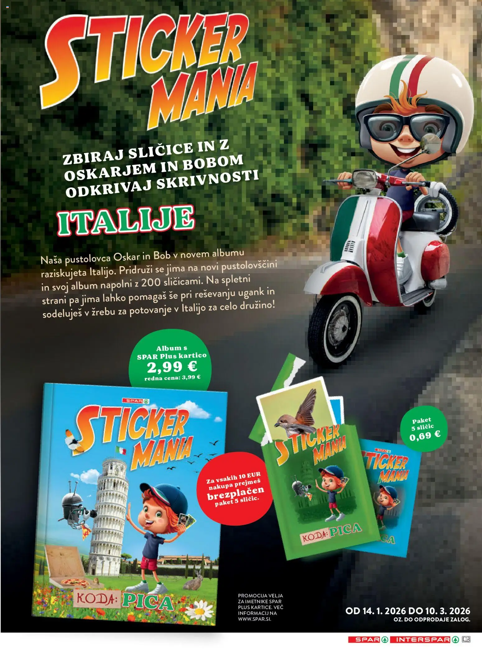 Novi Spar katalog ponudbe – veljaven od 14.01.2026 | Stran: 4 | Izdelki: Pica