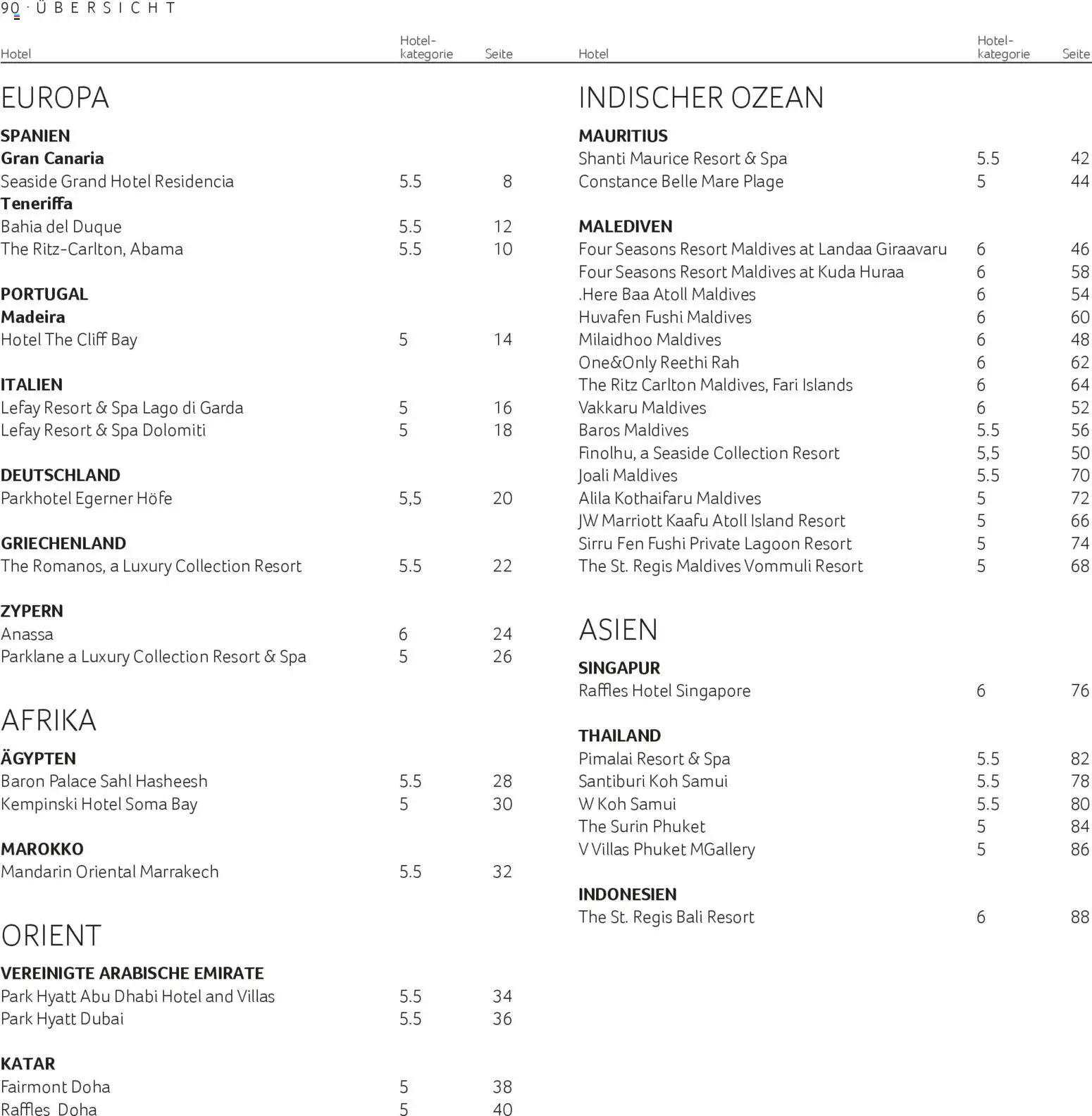 TUI airtours Katalog Finest 2025/26 – gültig ab 01.12.2025 | Seite: 90