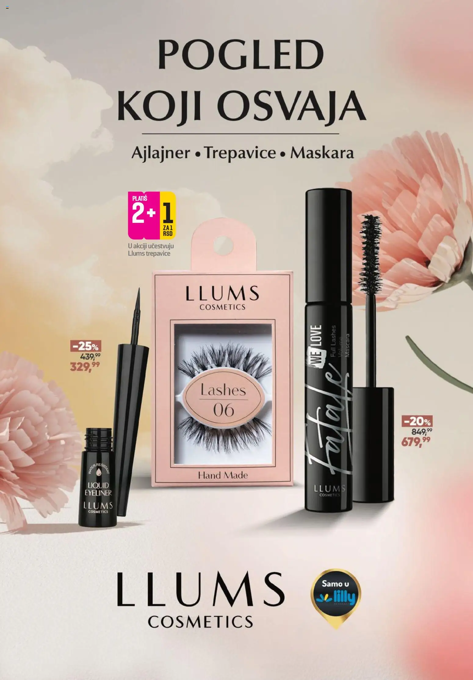 Lilly drogerie katalog - važi od 01.04.2026 | Strana: 29 | Proizvode: Maskara, Ajlajner