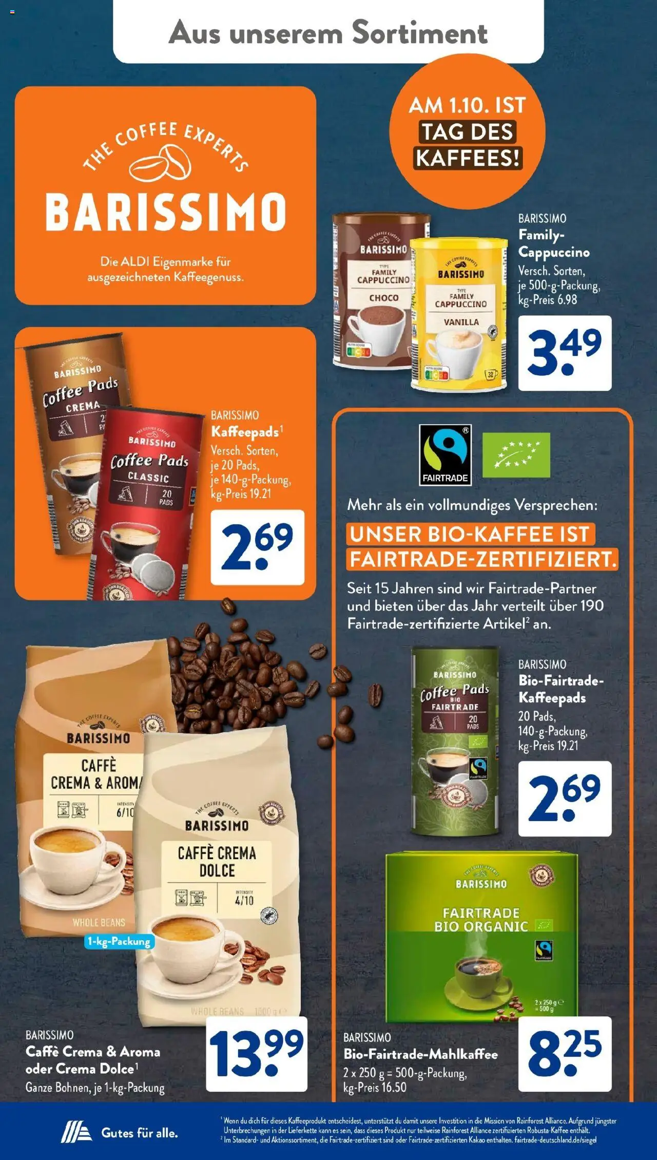 Aldi Süd - Aldi Süd: Wochenangebote – gültig ab 28.09.2025 | Seite: 31 | Produkte: Kaffeepads