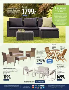 Føtex - Udendørs liv gyldig fra 13.03.2026 | Side: 24 | Produkter: Sofa, Bord, Havemøbler, Loungesæt