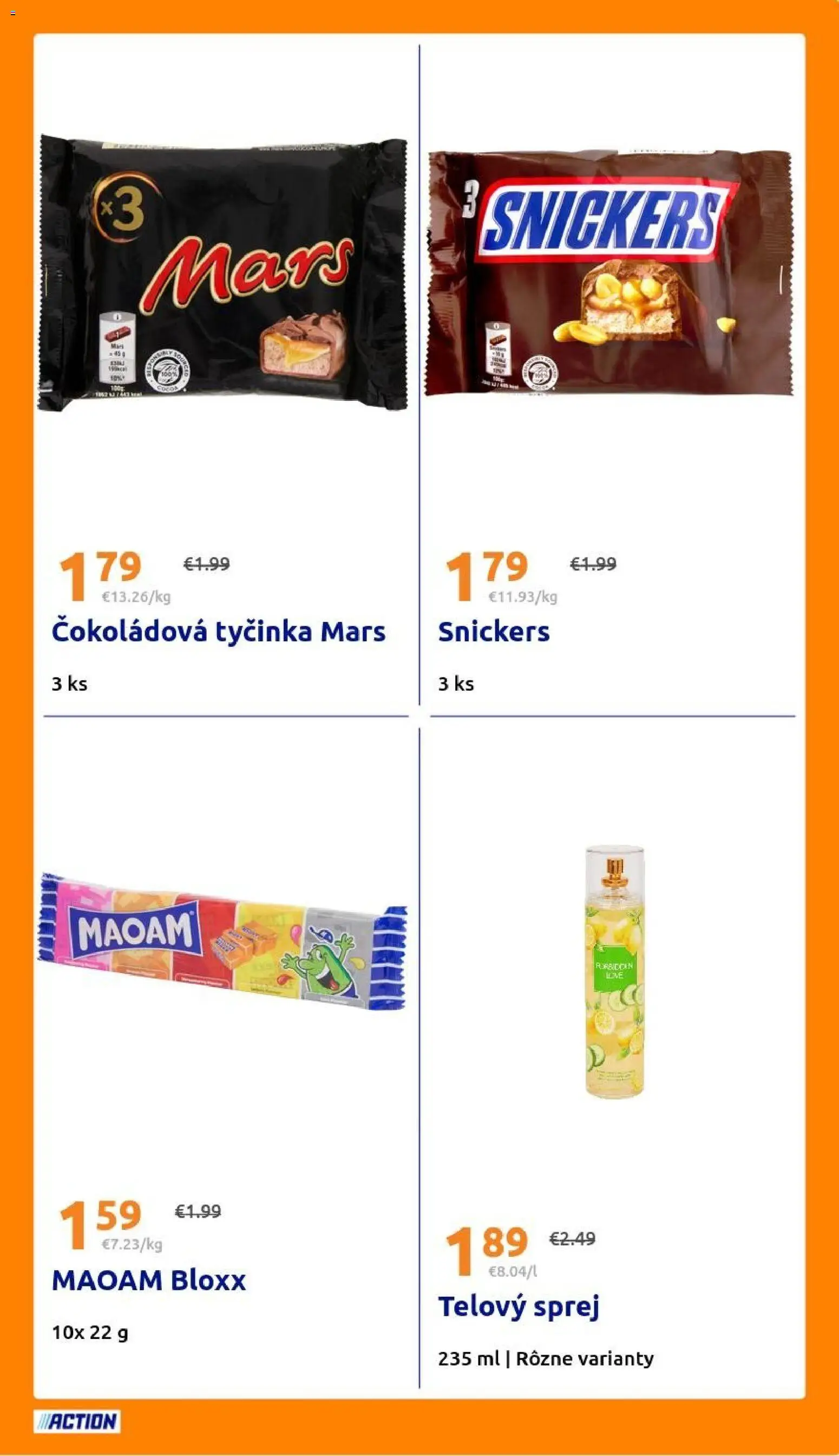 Nové Action akcie – leták je platný od 05.11.2025 | Strana: 19