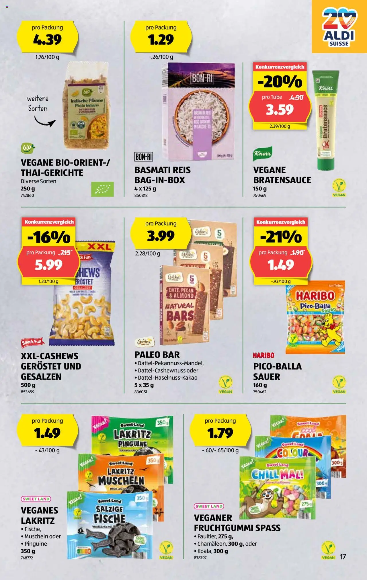 Aldi Aktionen – gültig ab 23.10.2025 | Seite: 18 | Produkte: Reis