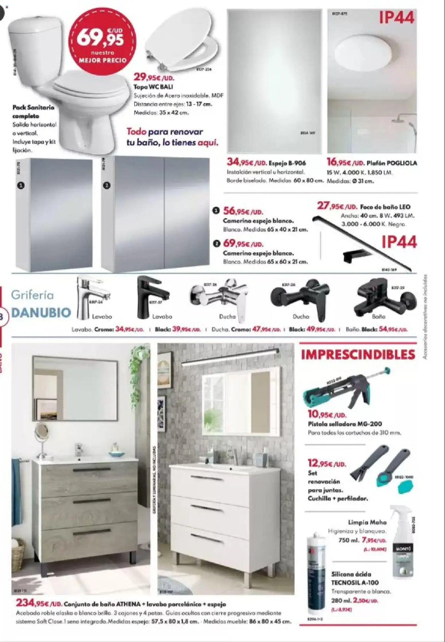 BricoCentro folleto │ válido desde el 26.01.2026 | Página: 20 | Productos: Lavabo, Baño, Espejo
