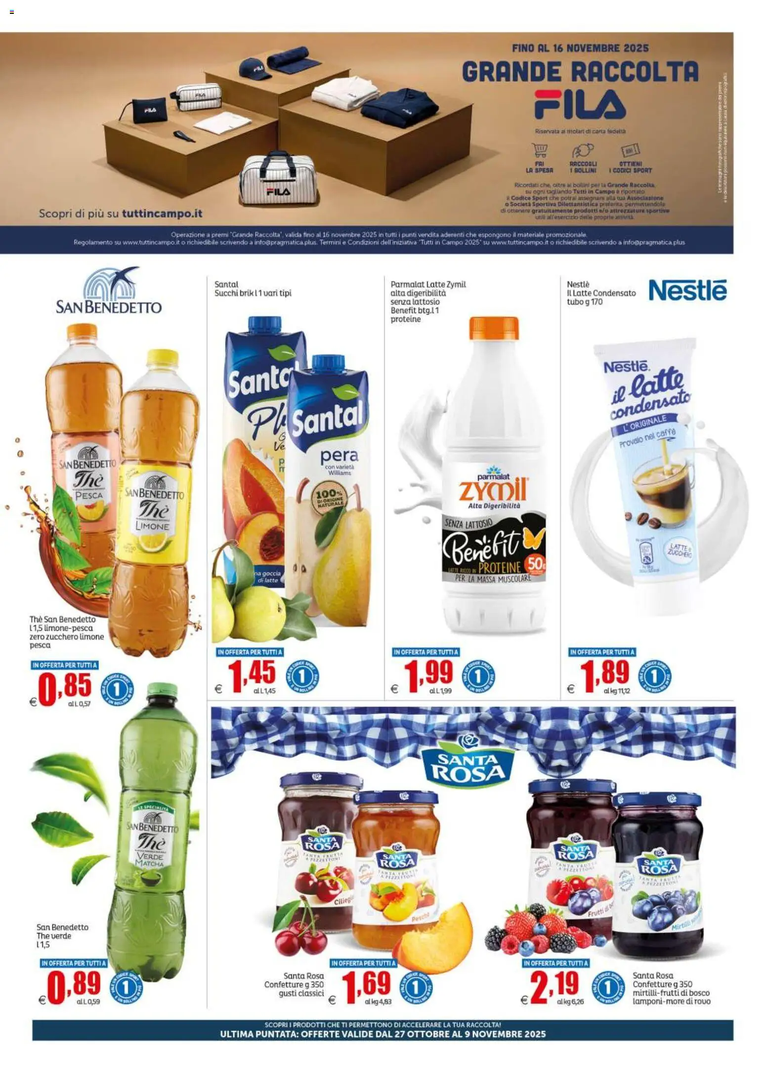 Volantino Elite Supermercati del 27.10.2025 | Pagina: 5 | Prodotti: Zucchero, Tubo, The, Latte condensato