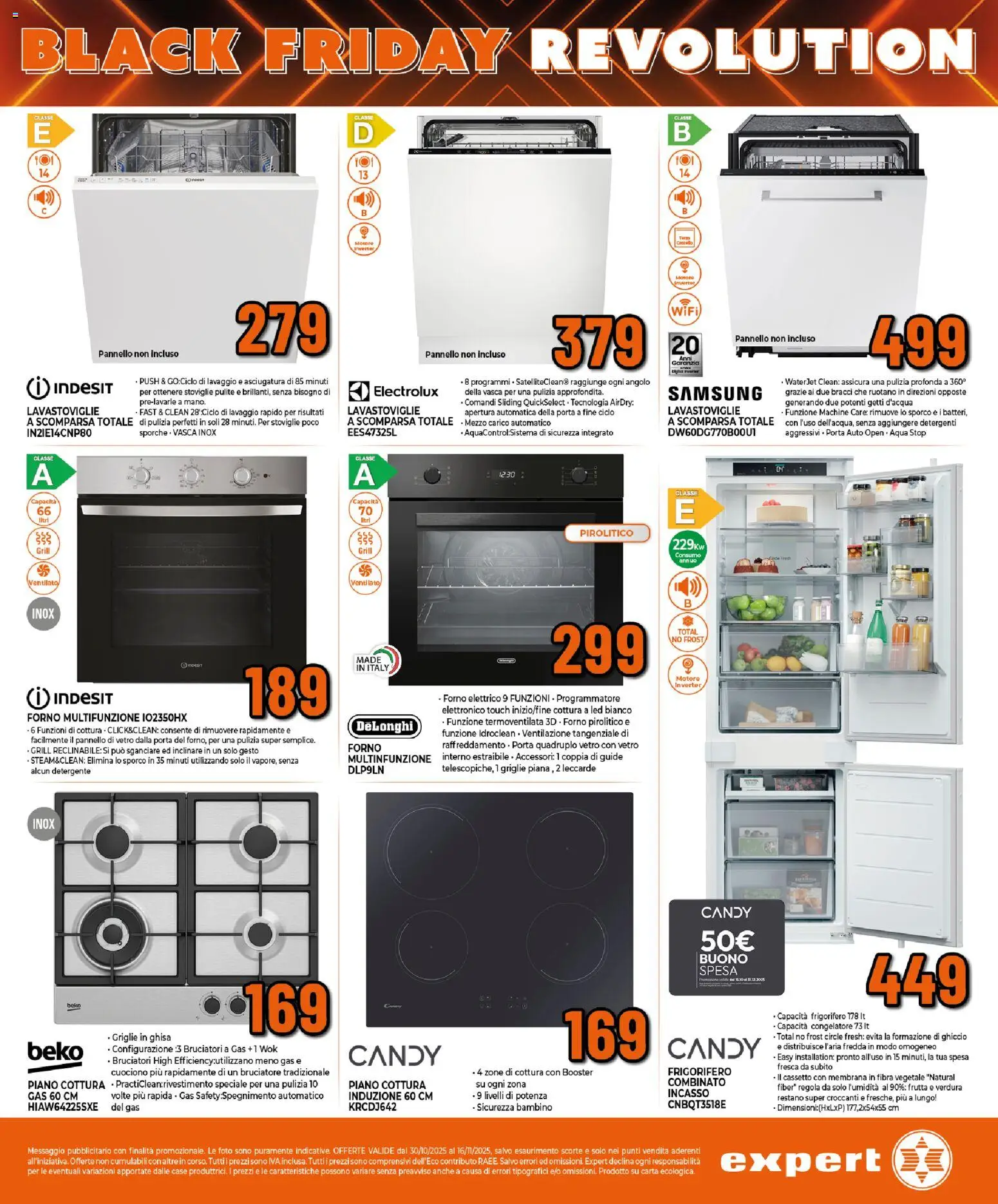 Volantino Expert del 30.10.2025 | Pagina: 26 | Prodotti: Detergente, Frutta, Forno, Samsung