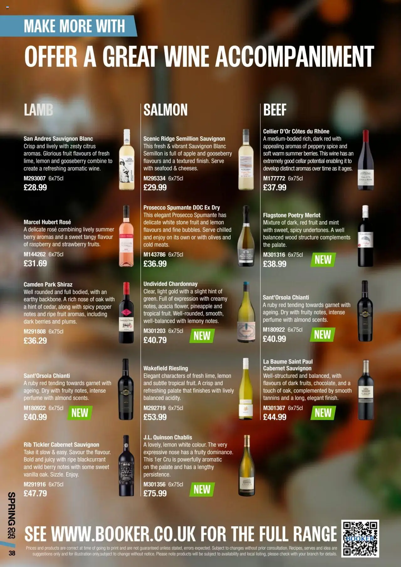  | Page: 38 | Products: Apple, Wine, Raspberry, Vanilla