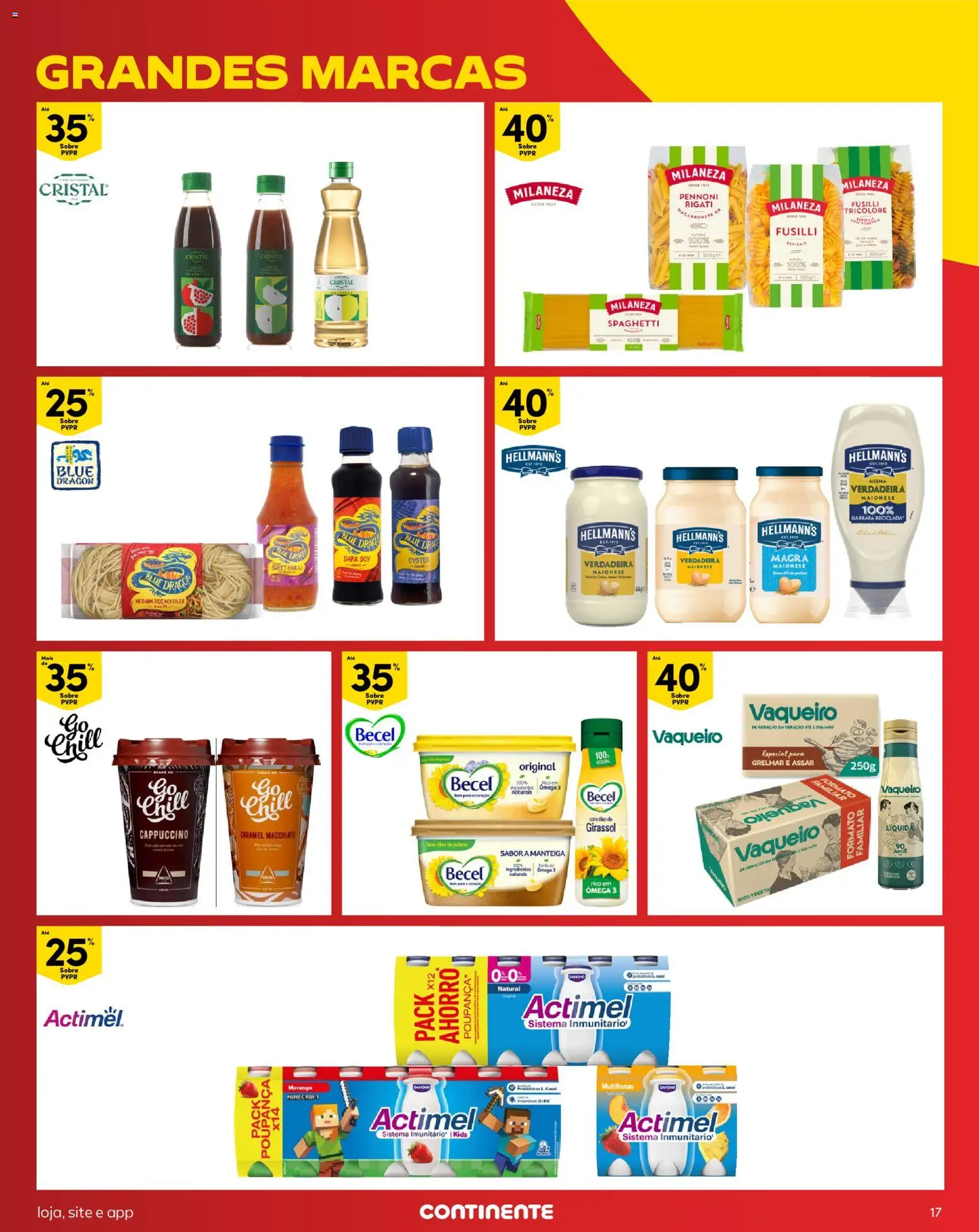 Continente - Madeira │ válido de 10.03.2026 | Página: 17 | Produtos: Ômega 3, Iogurtes, Óleo, Margarina