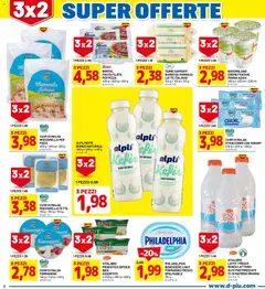 Anteprima del volantino Volantino D Più	 valido a partire dal 05.01.2026 | Pagina: 6 | Prodotti: Panna, Latte, Pasta, Stracchino