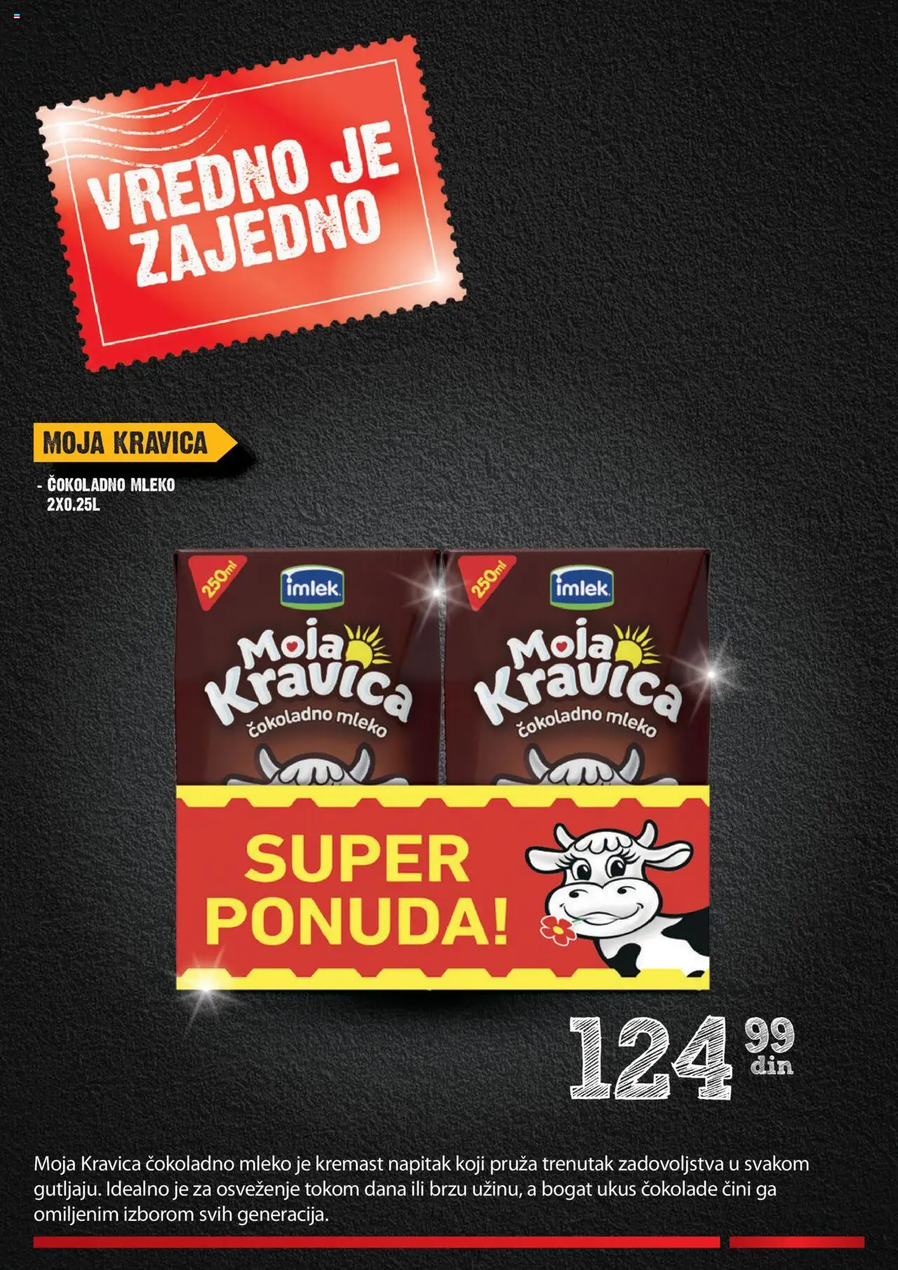 Idea katalog - važi od 18.09.2025 | Strana: 2 | Proizvode: Čokoladno mleko, Moja kravica, Mleko