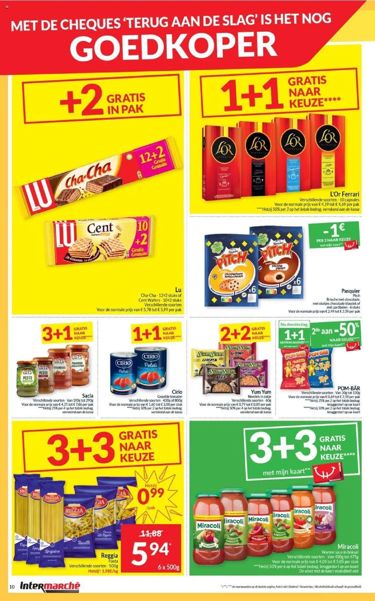 | Pagina: 10 | Producten: Koktelcseresznye, Aardbeien, Pasta, Kaart