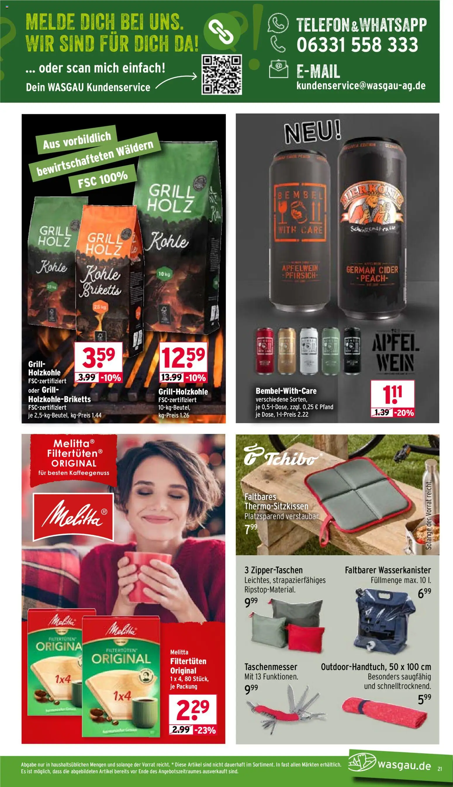 Wasgau Prospekt 	 – gültig ab 27.04.2026 | Seite: 21