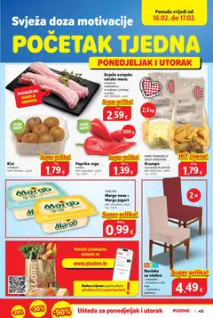 Katalog Plodine - Pregled kataloga iz trgovine Plodine, vrijedi od 11.02.2026 | Stranica: 45 | Proizvodi: Carsko meso, Miris, Paprika, Krumpir