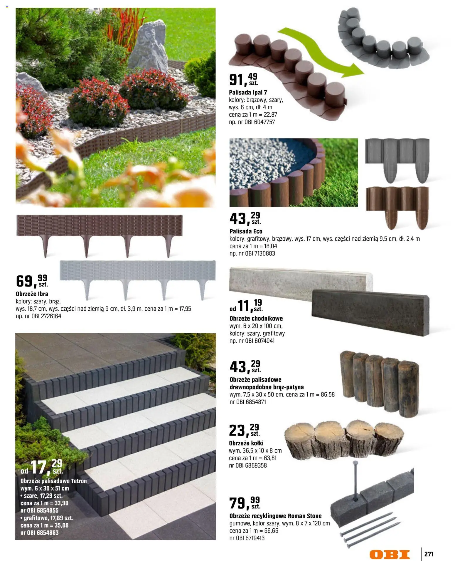 OBI gazetka - Ogród od 11.03.2026 | Strona: 271 | Produkty: Ziemia