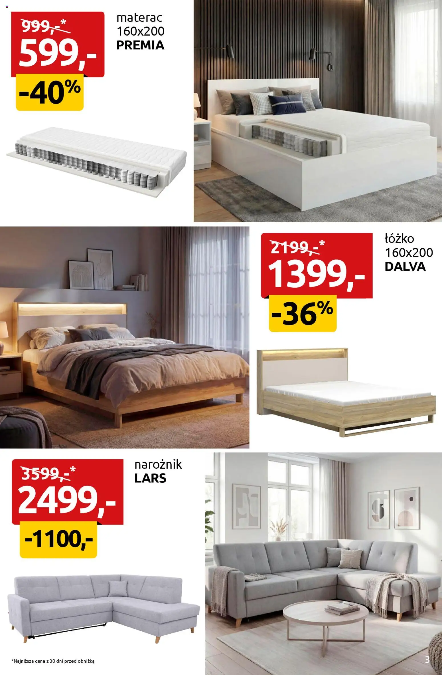 Black Red White promocje od 12.02.2026 | Strona: 3 | Produkty: Łóżko, Materac