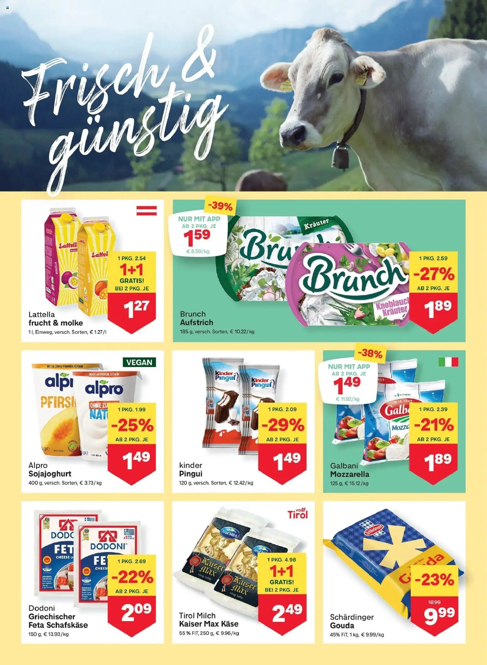 MPREIS Pfunds gültig ab 30.10.2025 | Seite: 5 | Produkte: Mango, Knoblauch, Milch, Käse