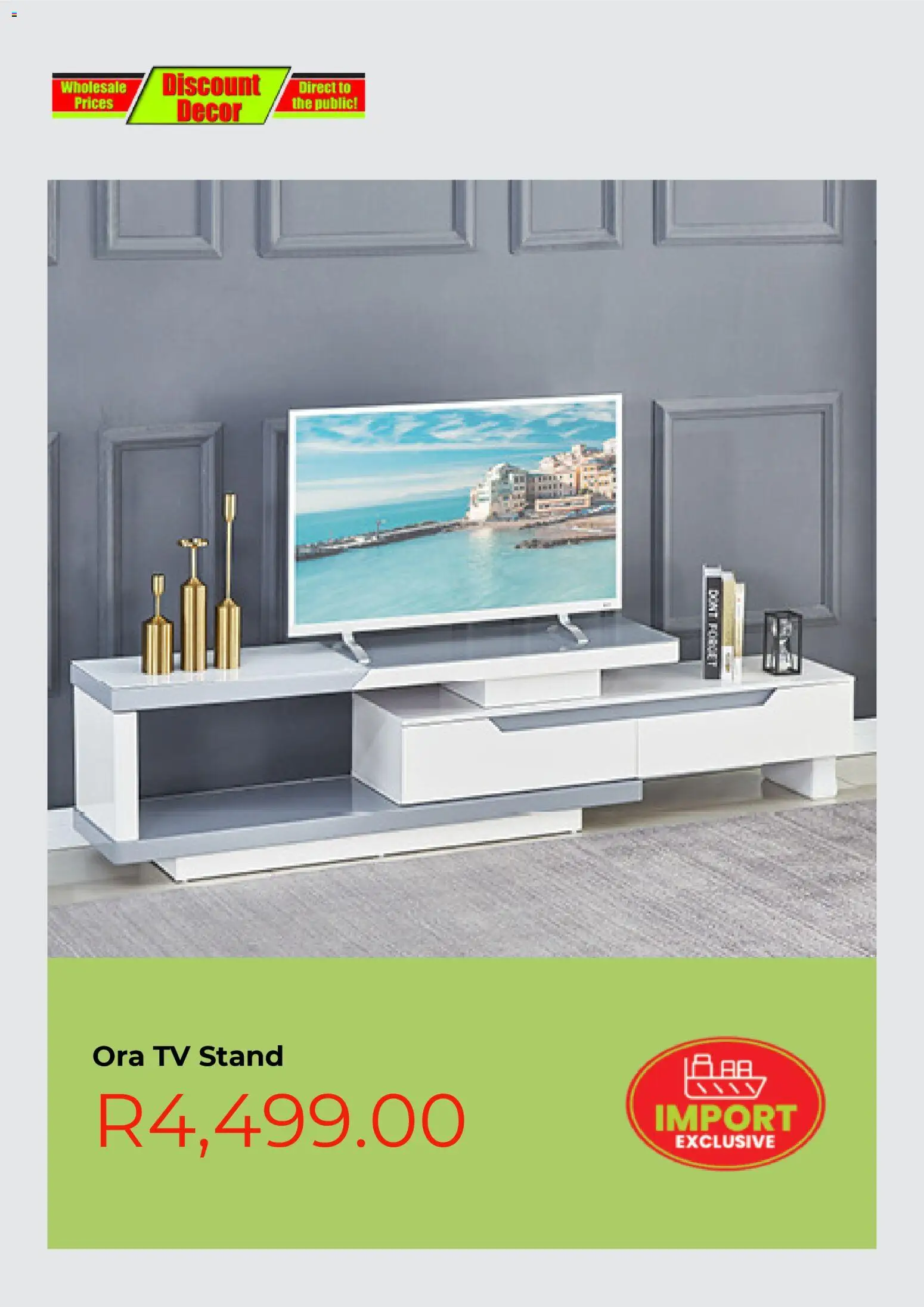 New Discount Decor catalogue – valid from 26.10.2025 | Page: 8 | Products: TV
