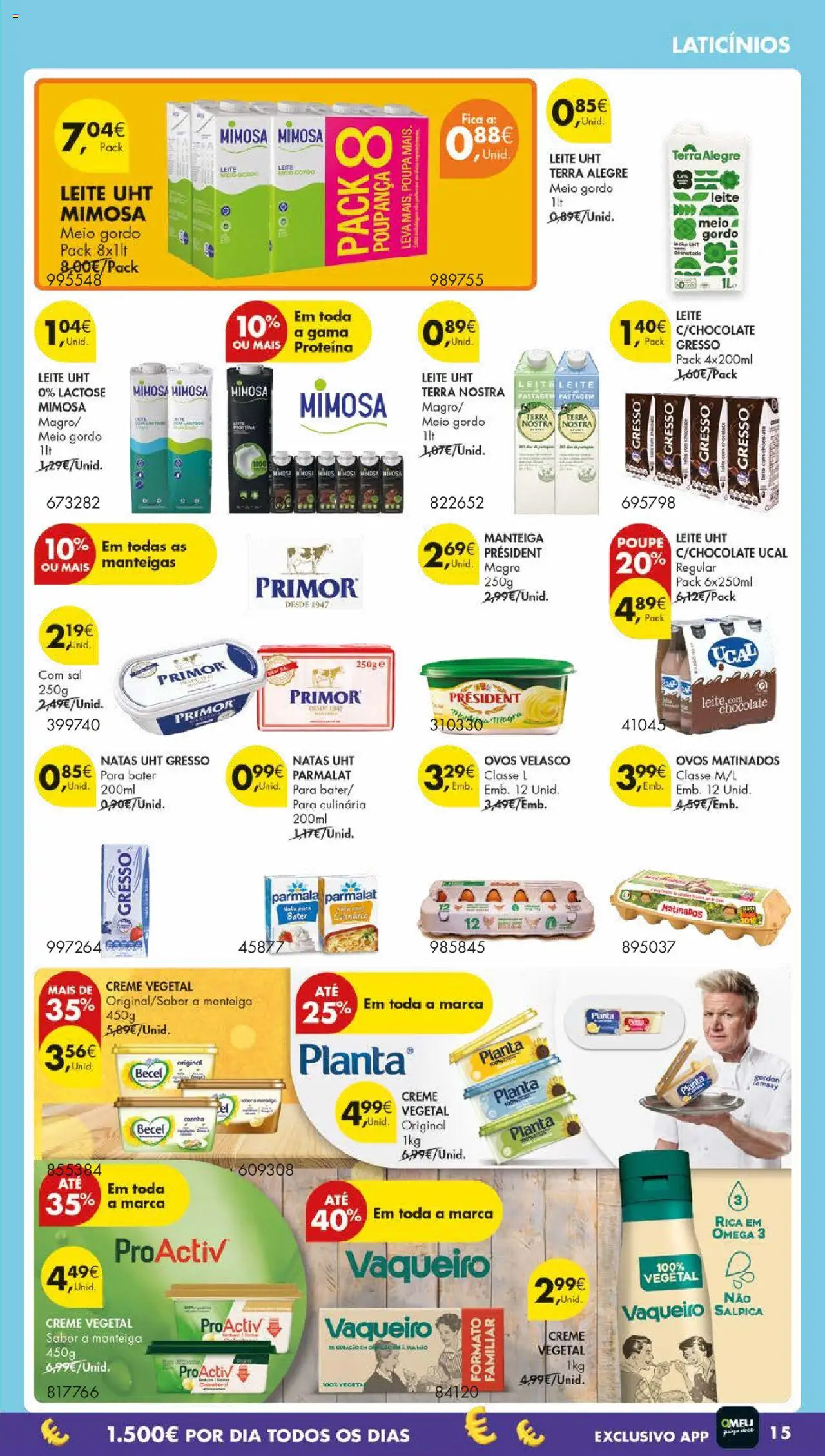 Pingo Doce folheto │ válido de 30.09.2025 | Página: 17 | Produtos: Ômega 3, Manteiga, Creme, Natas