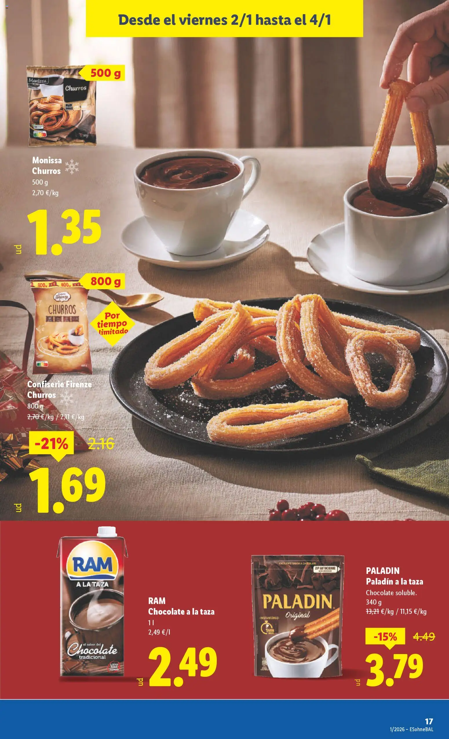 Lidl folleto │ válido desde el 29.12.2025 | Página: 29 | Productos: Chocolate