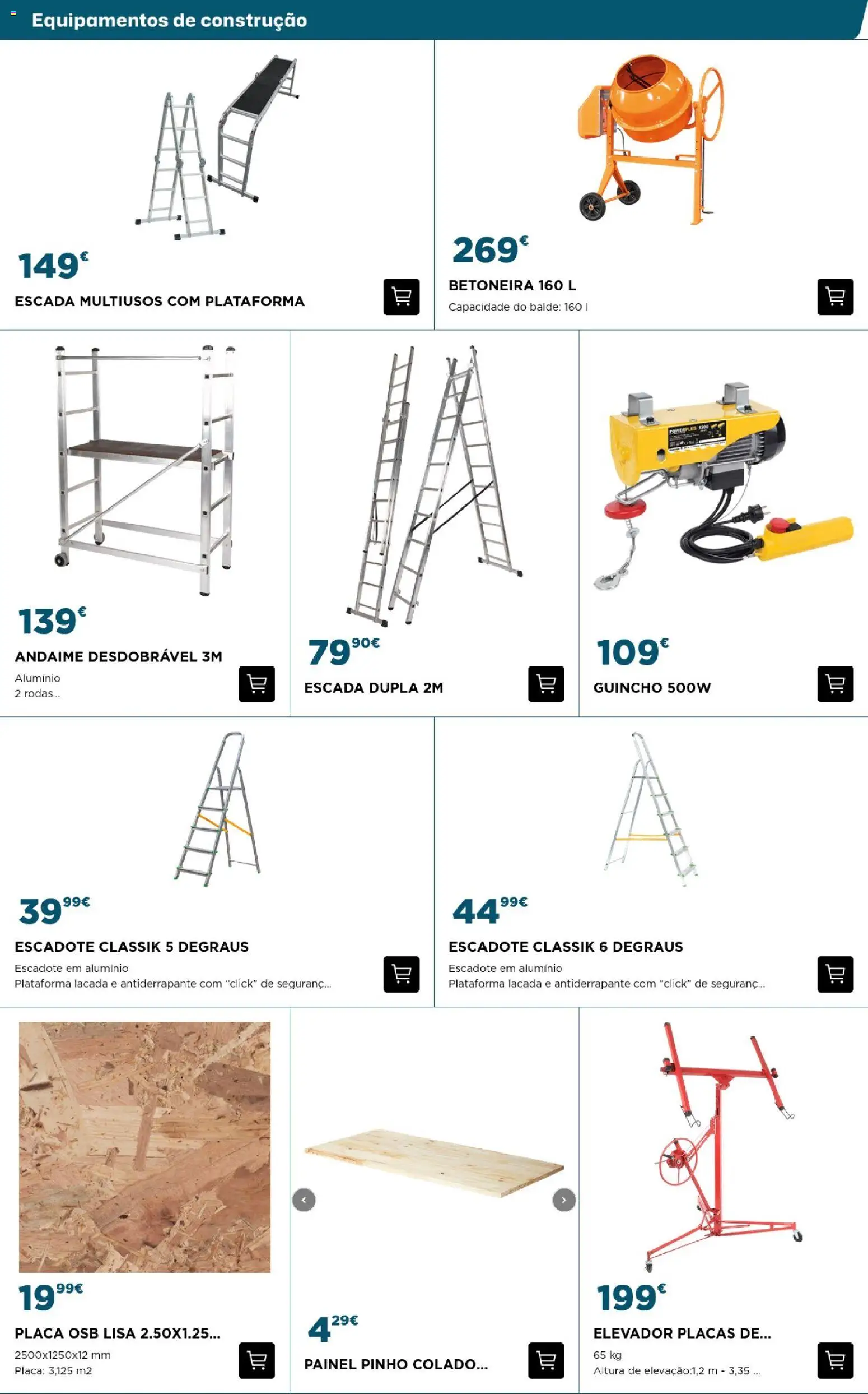BricoMarché - Ferramentas - 24p - Covilhã e Guarda │ válido de 29.11.2025 | Página: 20 | Produtos: Escada, Balde