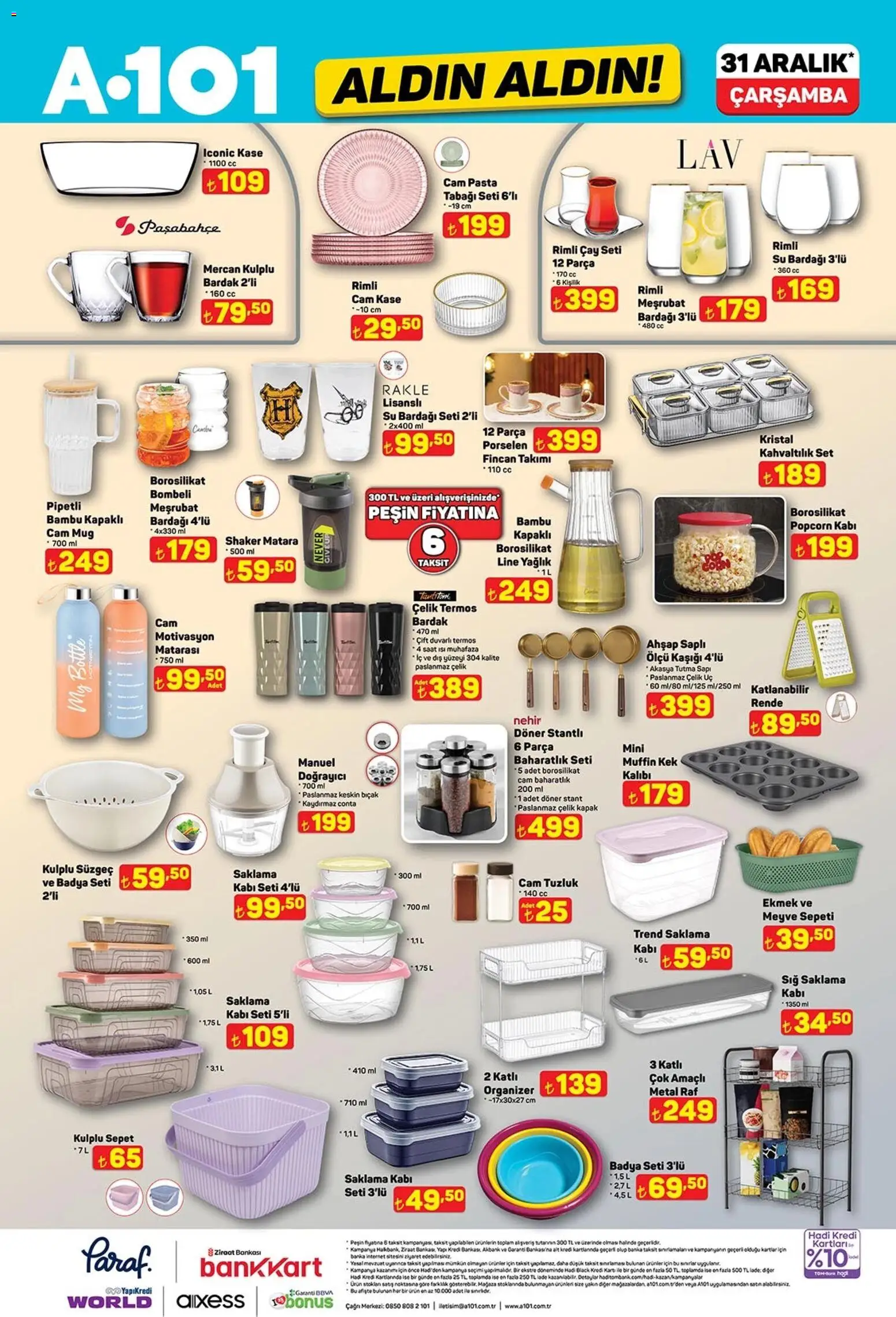 A101 Katalog Aldın Aldın - 31.12.2025 tarihinden itibaren geçerlidir | Sayfa: 9 | Ürünler: Ekmek, Meyve, Zselatin, Saat