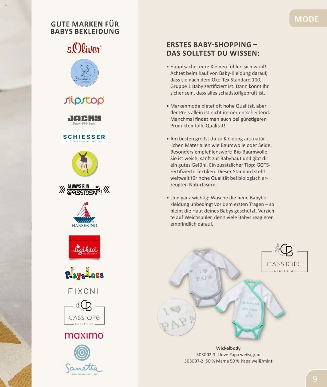 Vedes - Babykatalog - gültig ab dem 01.07.2025 | Seite: 9 | Produkte: Bekleidung