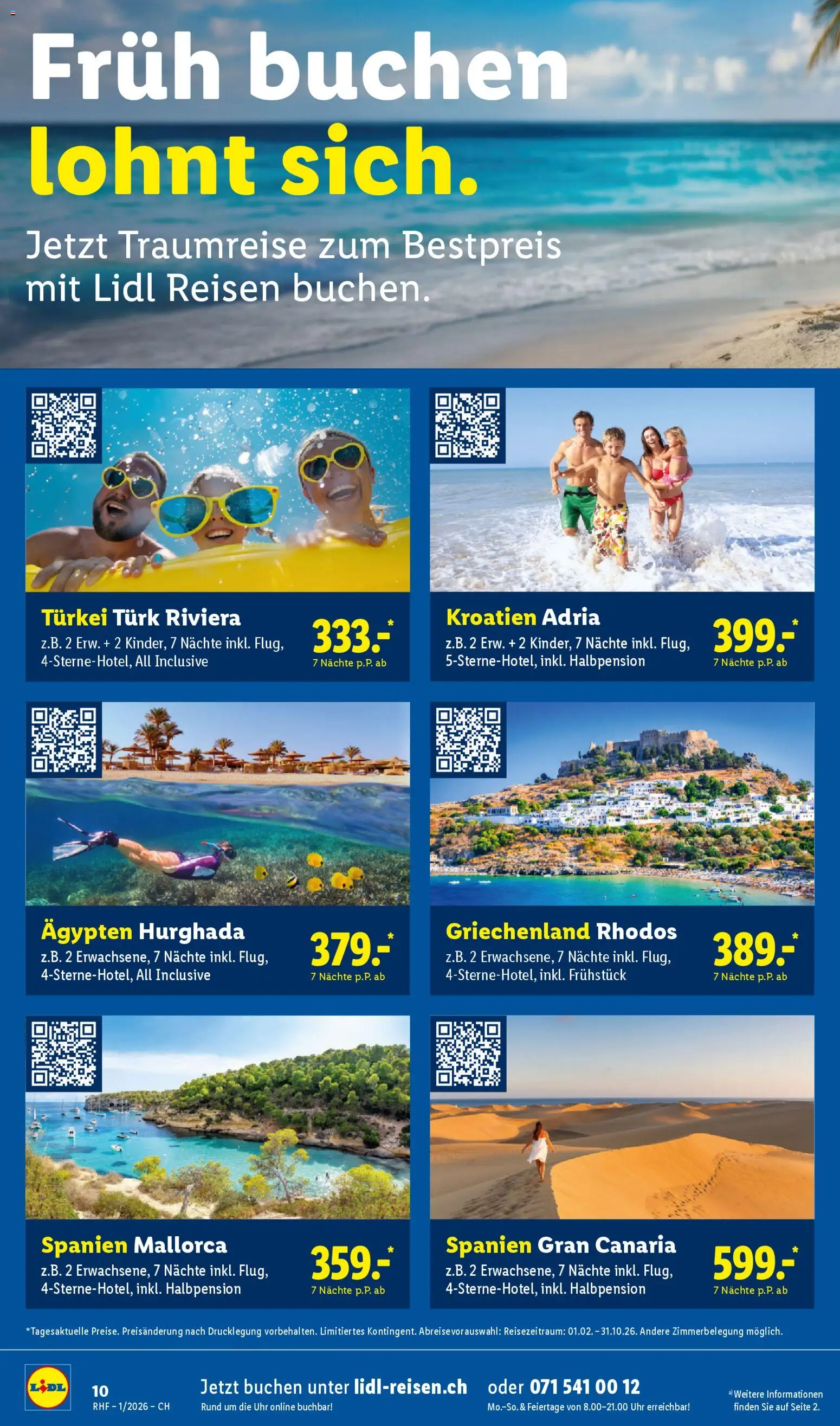 Lidl Aktionen Reisen Januar – gültig ab 29.12.2025 | Seite: 10 | Produkte: Uhr