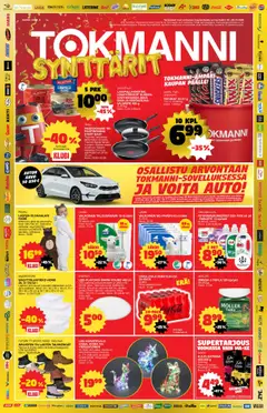 Tokmanni-mainoslehti voimassa 20.10.2025 alkaen