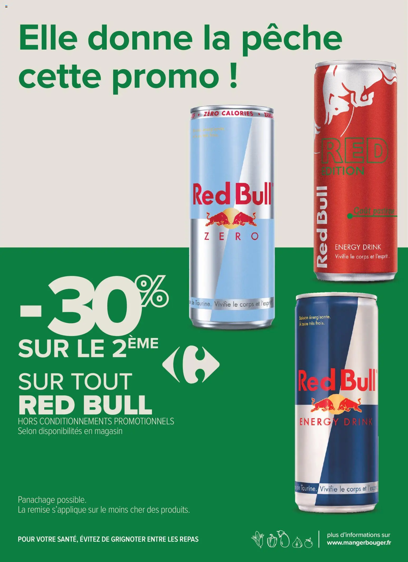 {H1} | Page: 8 | Produits: Pêche, Red bull