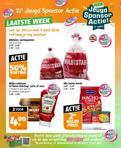 Poiesz folder - Voorbeeld van een folder van Poiesz, geldig van 29.03.2026 | Pagina: 50 | Producten: Munt, Kan, Chips, Ketchup