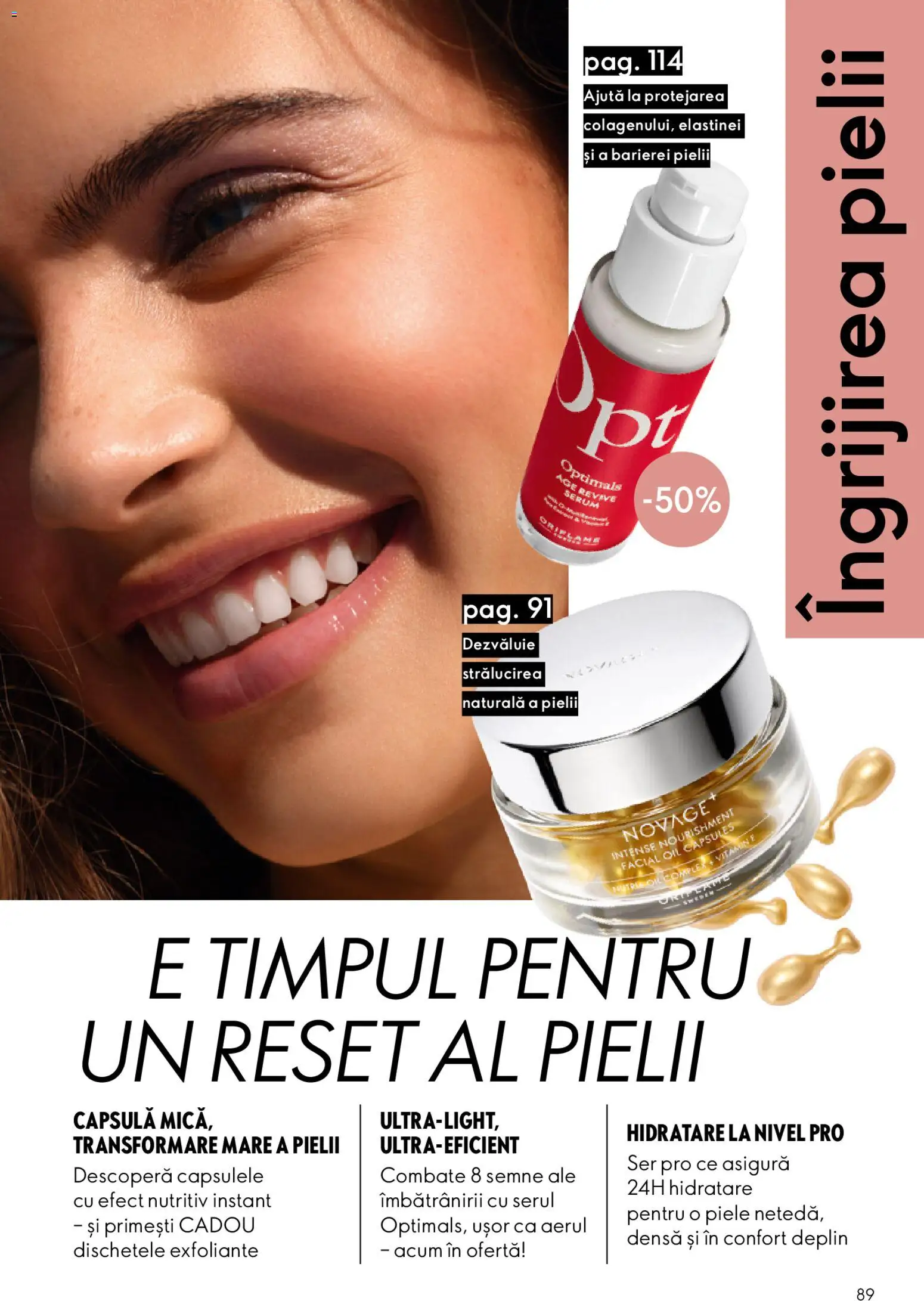 Noul catalog Oriflame – valabil de la 27.05.2026 | Pagină: 89 | Produse: Serum